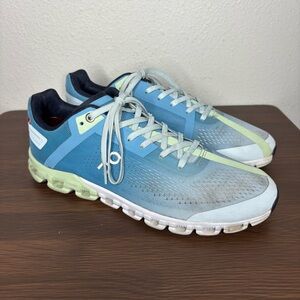 On Running Cloudflow 3.0 Sneakers Womens Size 8.5 Blue Mesh Lace Up Casual Shoes